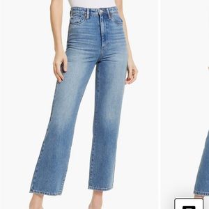 Blank NYC The Baxter Ribcage Straight Leg High Waist